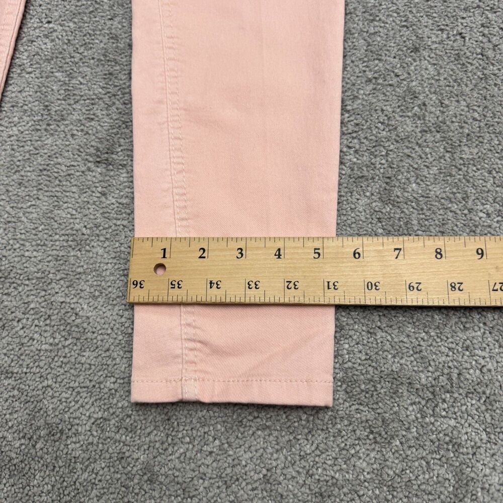 Democracy Ab Technology Freedom Ankle Denim Jeans Womens 8 Pink Stretch NWT - Picture 16 of 16